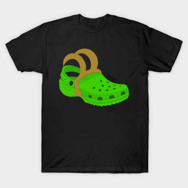 Croki T-Shirt by JessCarrsArt